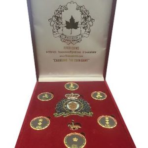 RCMP Senior Rank Coin Set