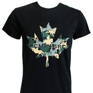 T-Shirt RCMP-GRC Maple Leaf & Rider / T-Shirt RCMP-GRC avec feuille d’érable et cavalier