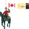 Christmas Ornament Horse and Rider /Ornement de Noël du cavalier