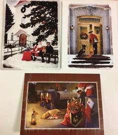 Chirstmas Cards RCMP / Cartes Noël GRC