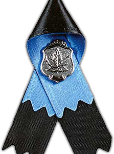 Police & Peace Officers’ Memorial Ribbon / Le ruban commémoratif des policiers et agents de la paix