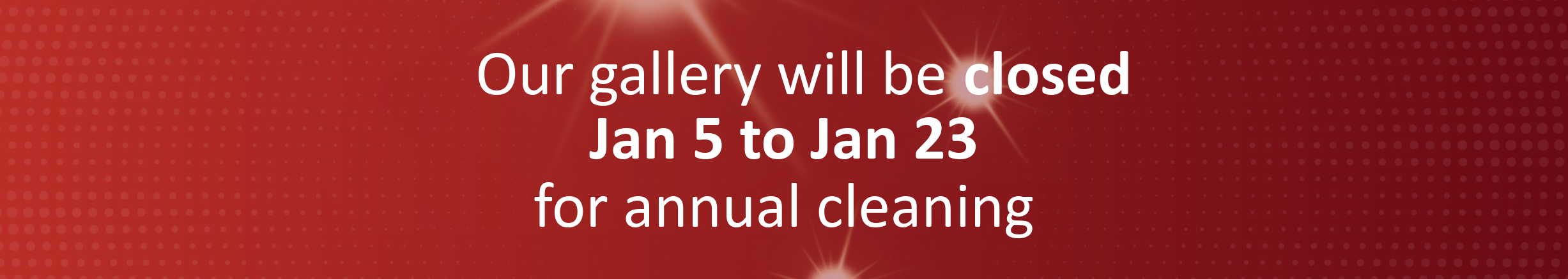 Gallery Closure
