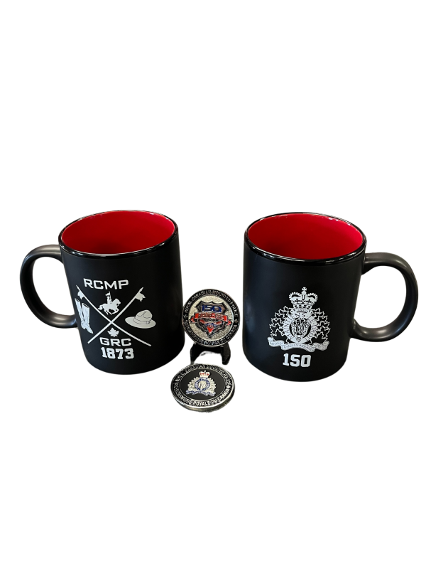 RCMP 150 MUG | CHALLENGE COIN COMBO