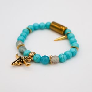 Stag Turquoise Bracelet
